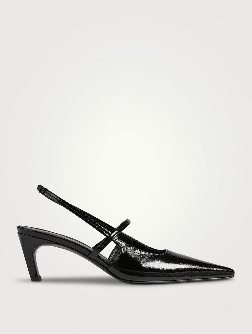 TOTÊME The Sharp Patent Leather Slingback Pumps | Holt Renfrew