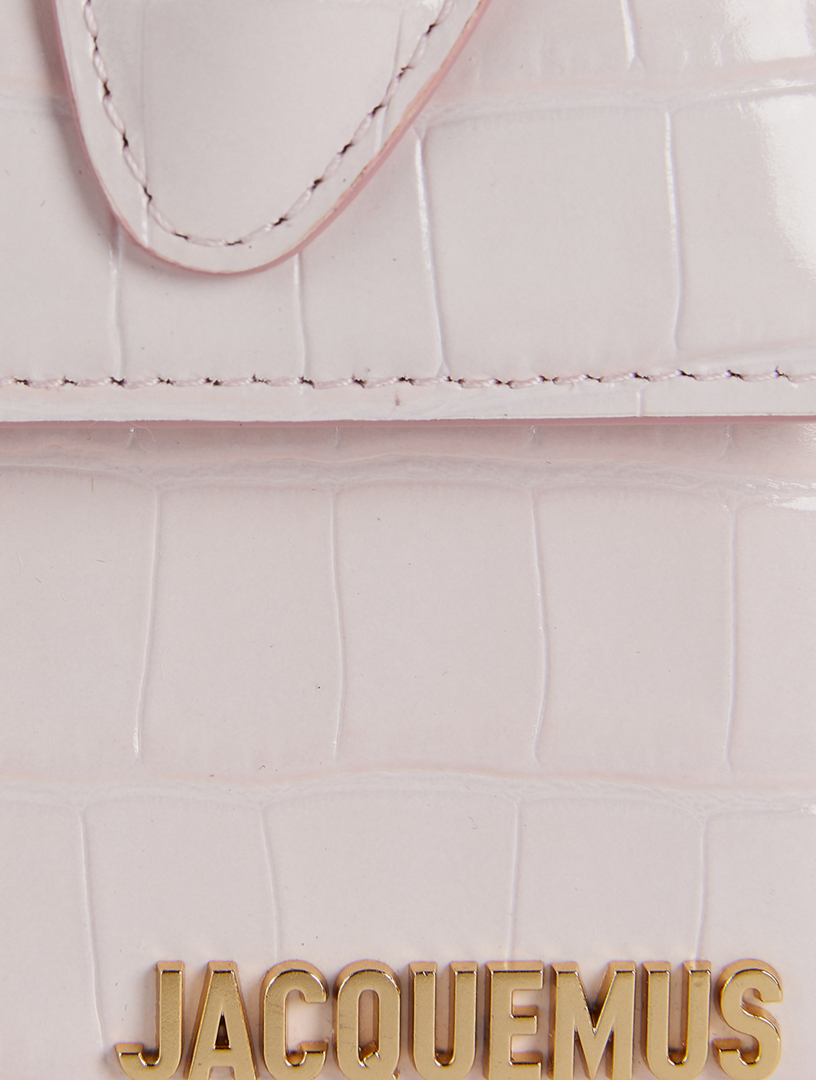 JACQUEMUS Le Chiquito Moyen CrocEmbossed Leather Bag Holt Renfrew