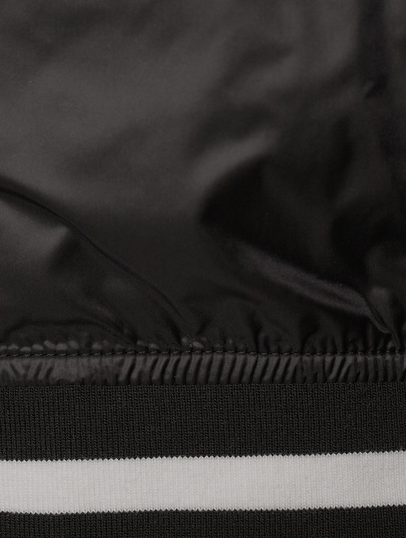 Recycled Nylon Varsity Jacket
