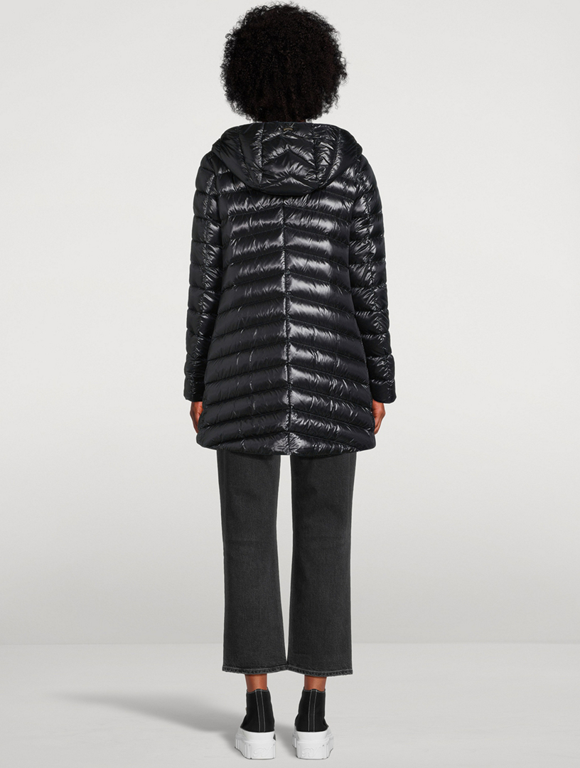 Ultralight Nylon Down A-Line Jacket