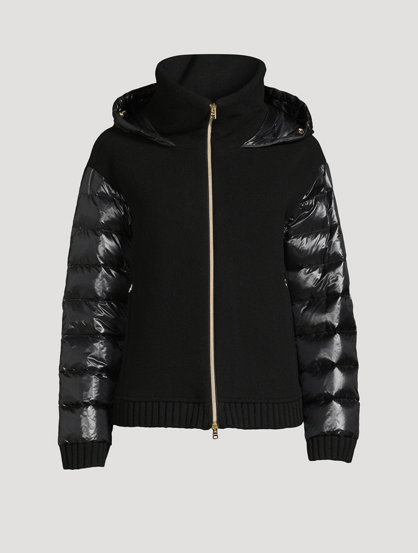 Herno Brand Herno Glow Wool Puffer Coat Archivist Herno Jacken