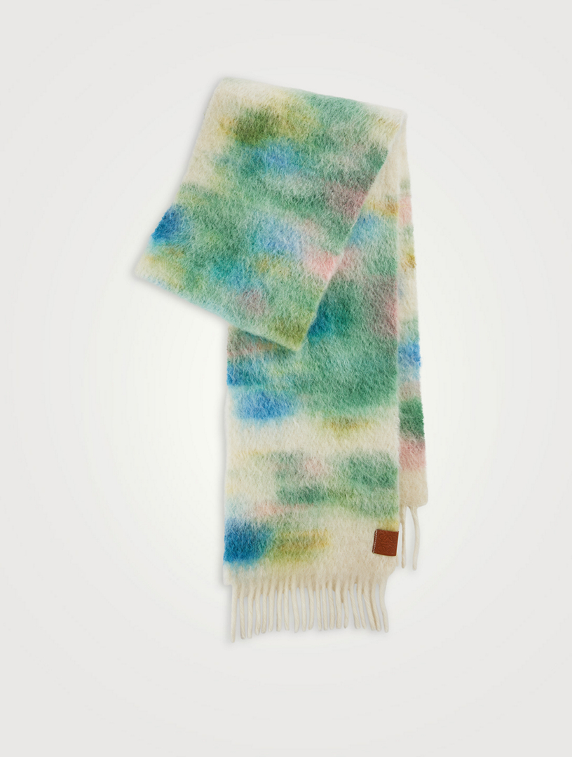 LOEWE Wool And Mohair Scarf | Holt Renfrew