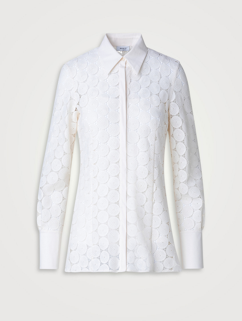 Guipure Lace Shirt