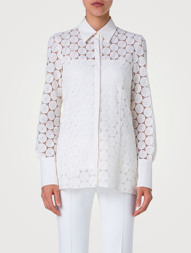 Guipure Lace Shirt