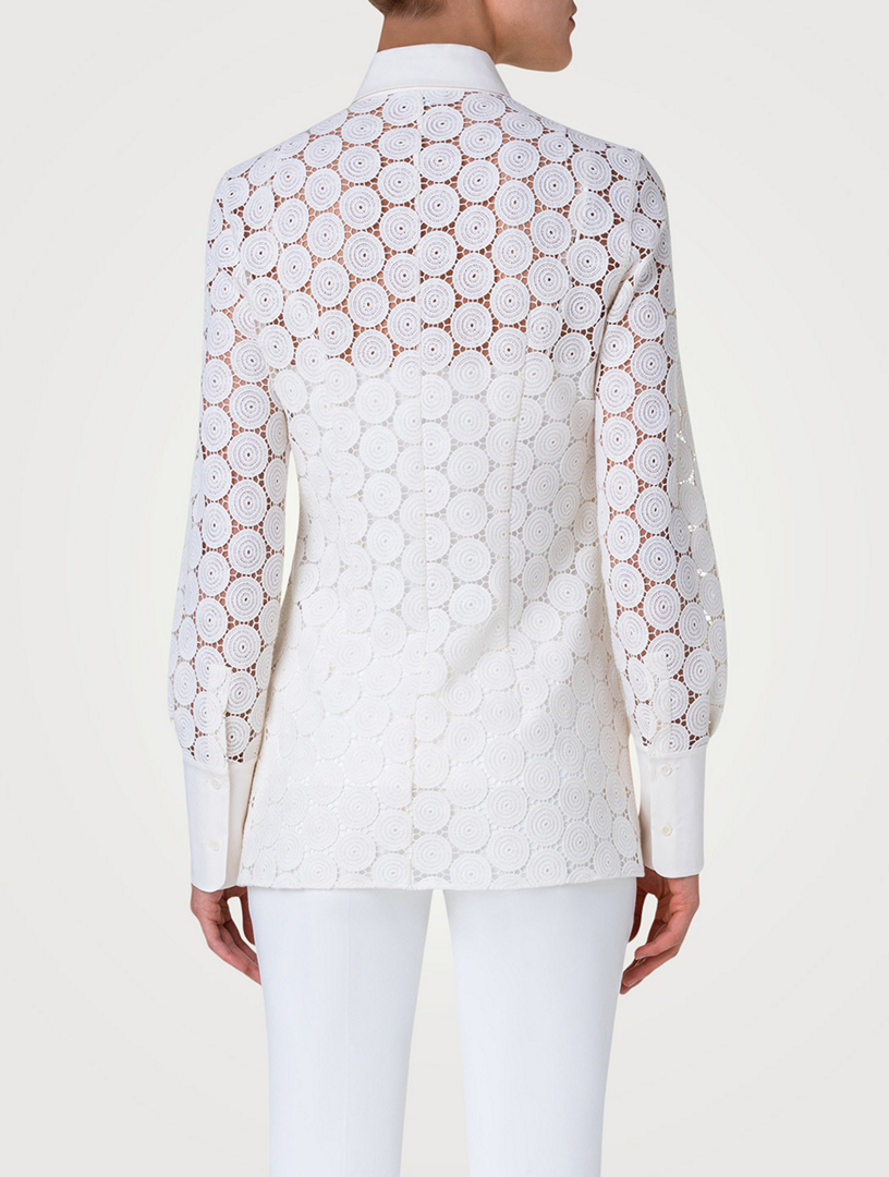 Guipure Lace Shirt