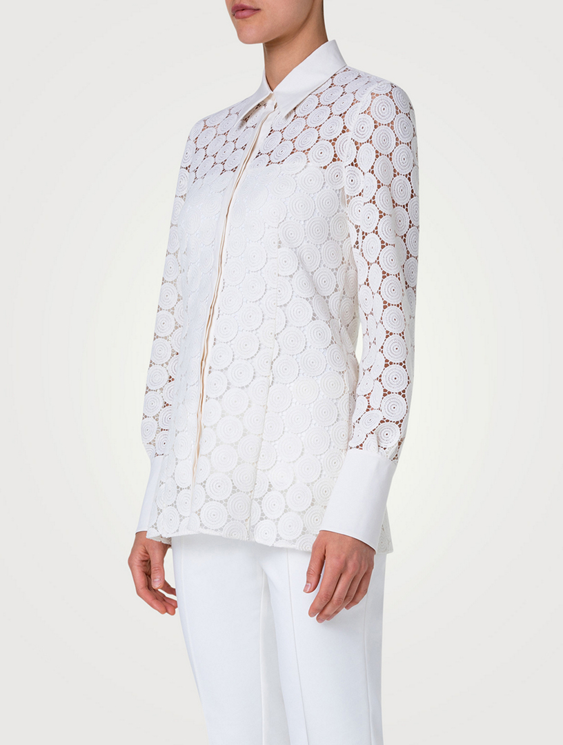 Guipure Lace Shirt