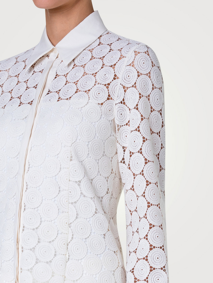 Guipure Lace Shirt