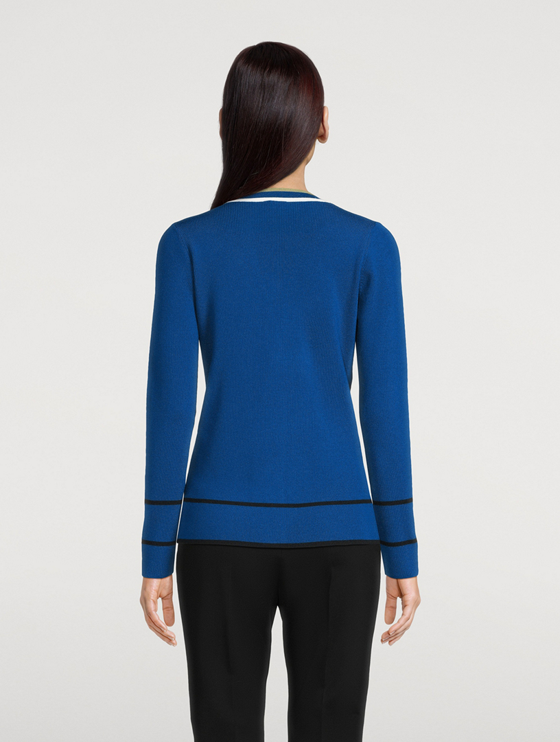 Colourblock Cardigan