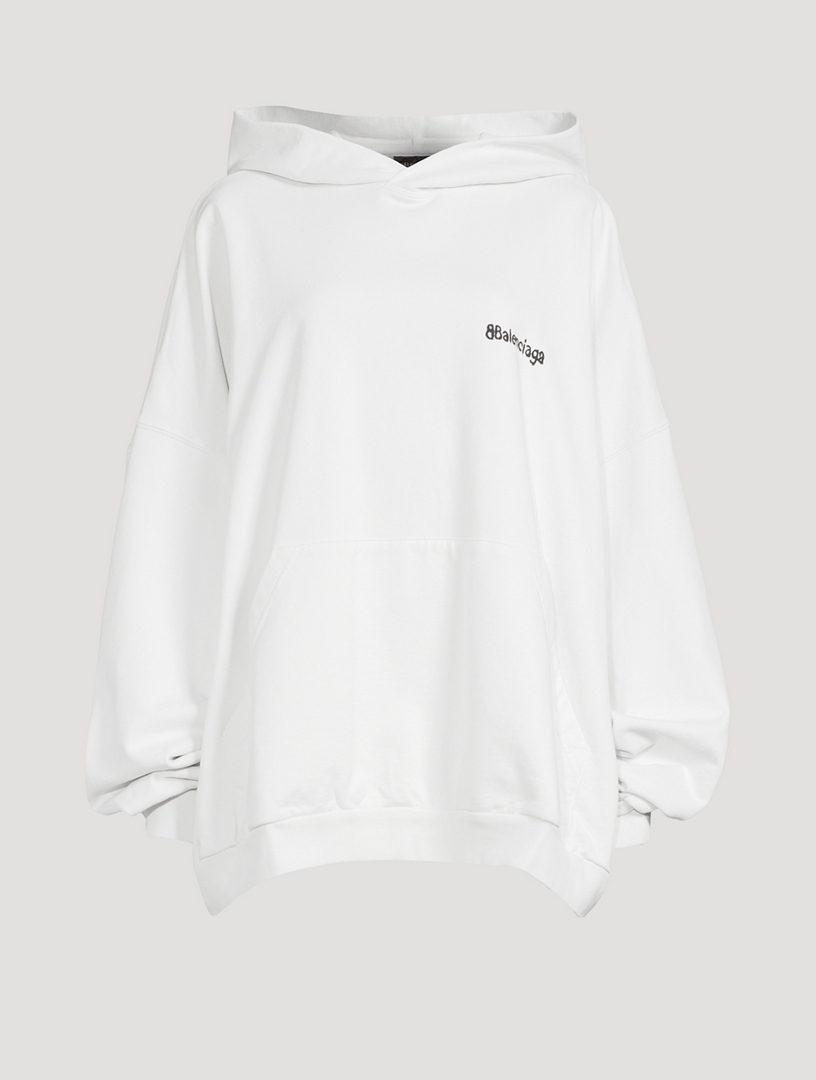 Bleed-Through Oversized Hoodie