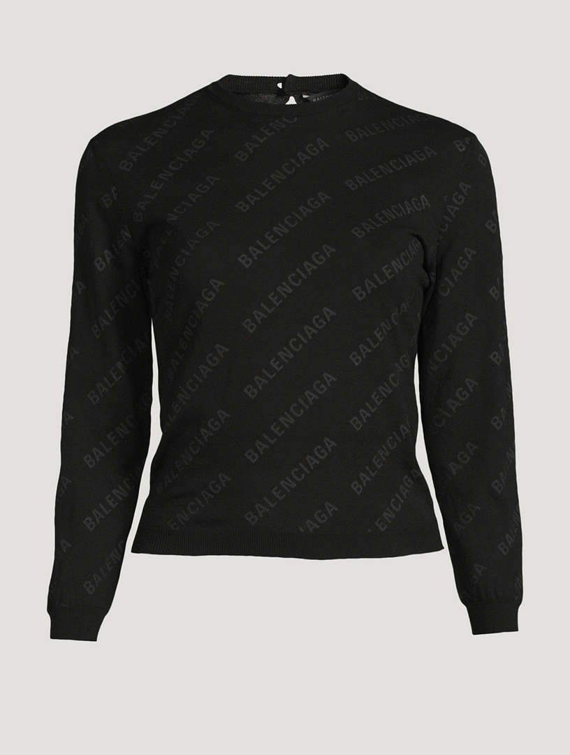 Balenciaga intarsia sweater online