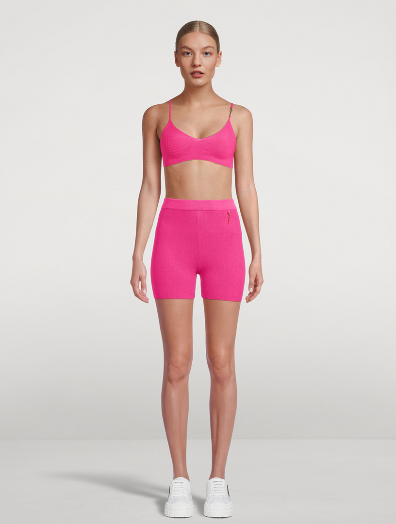 Pralù Rib-Knit Shorts