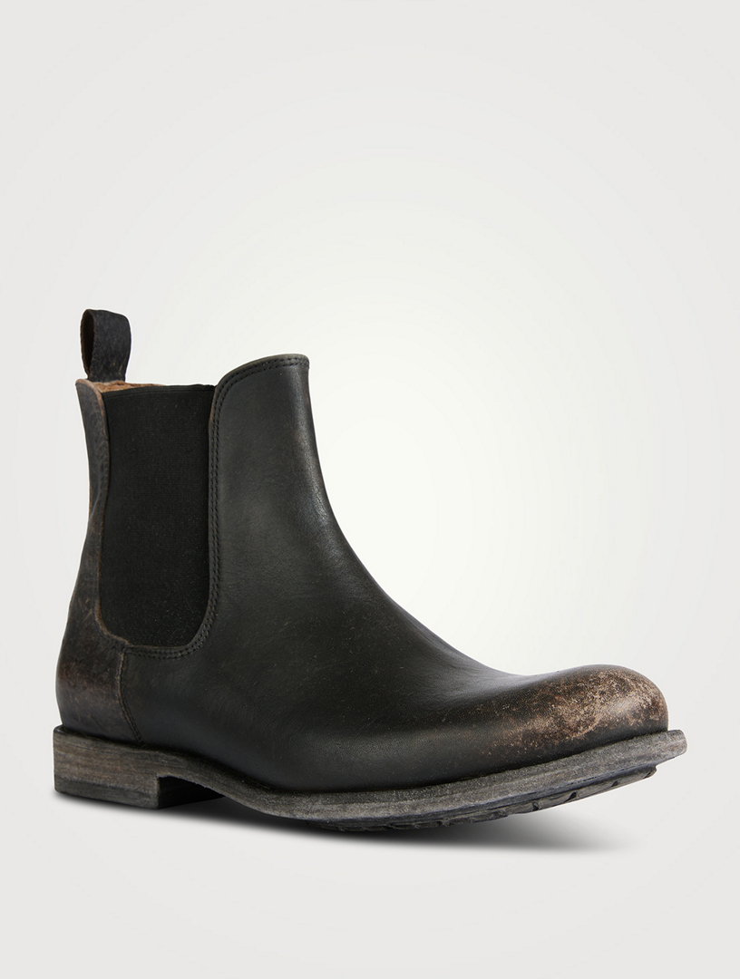 Frye leather 2024 chelsea boots