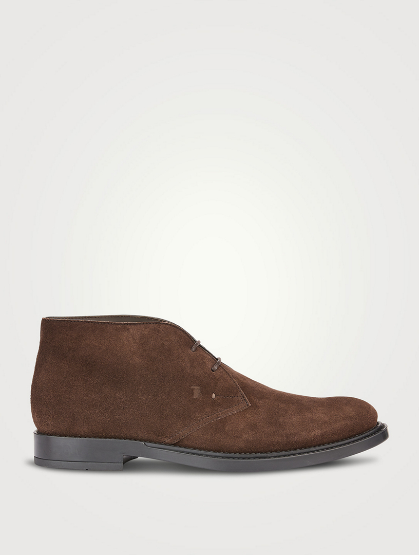 TOD S Suede Desert Boots Holt Renfrew