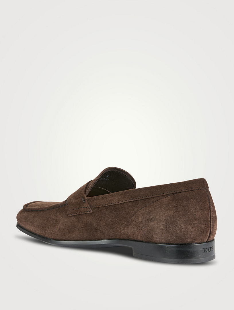 Tods suede loafer sales