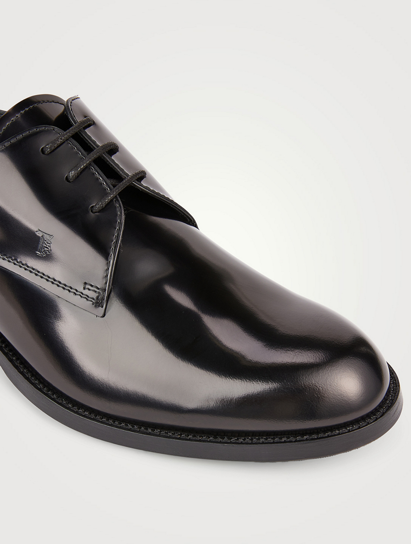 Smooth Leather Derby Shoes