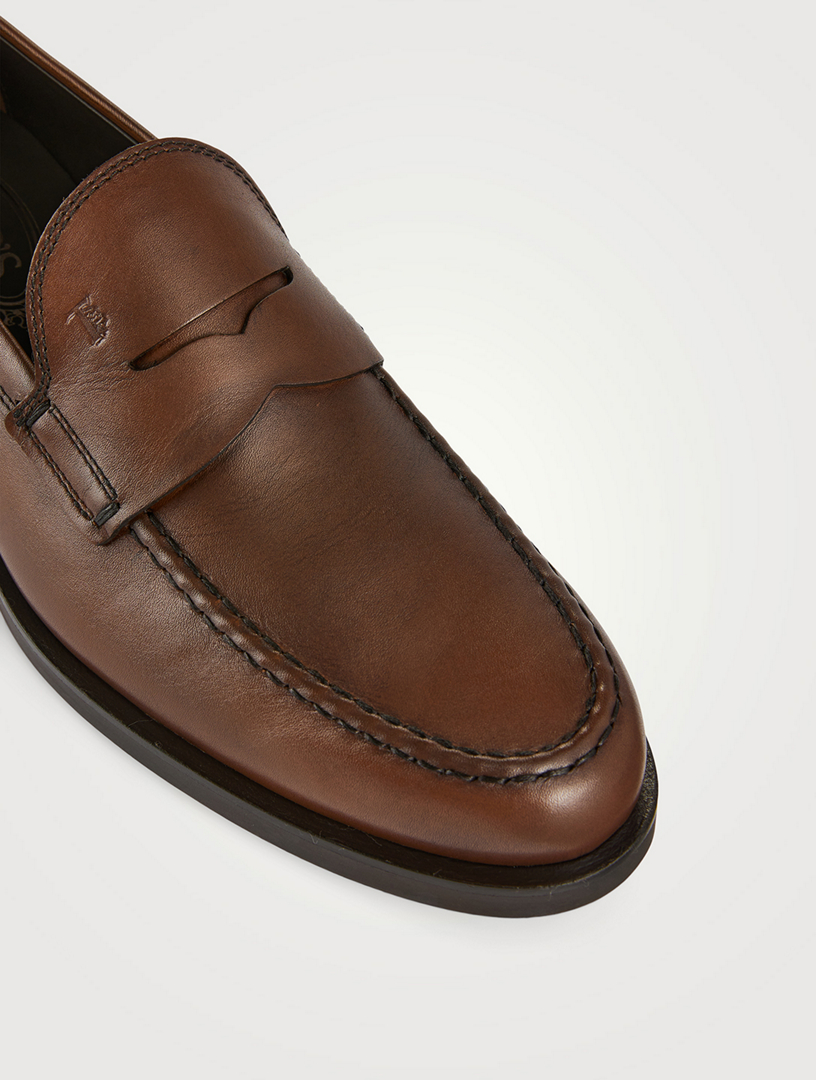 TOD'S Leather Formal Loafers | Holt Renfrew