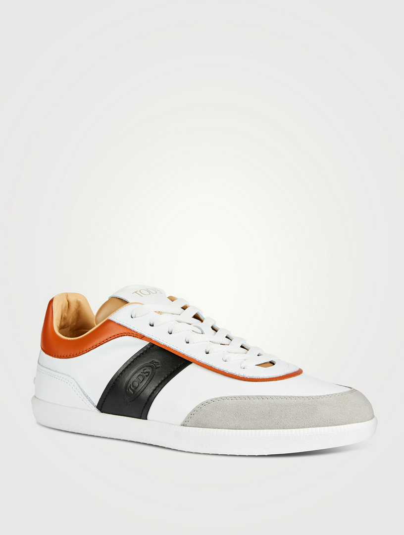 Leather Tabs Sneakers