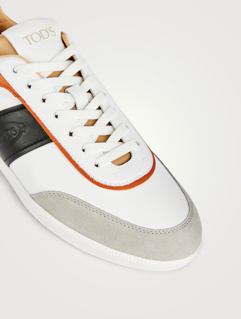 Leather Tabs Sneakers