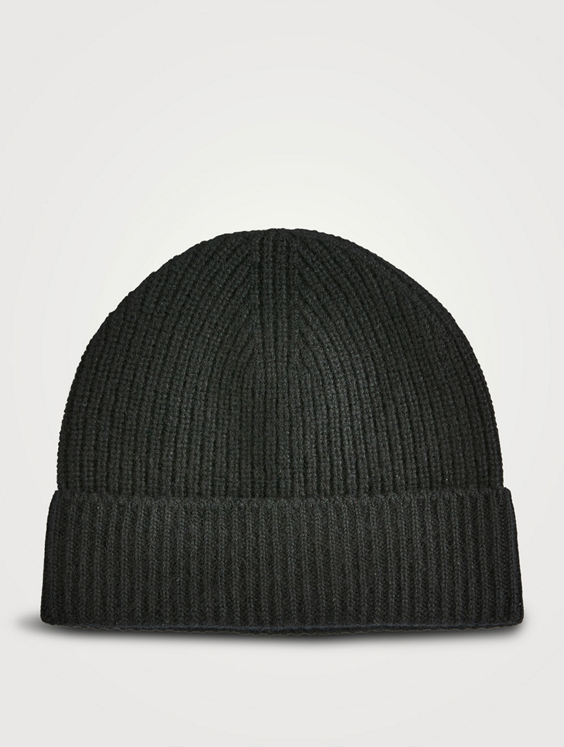 Cashmere Rib Beanie