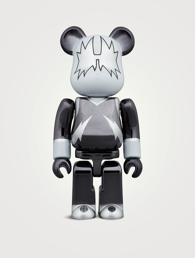 BEARBRICK Kiss Spaceman Chrome 100% & 400% Be@rbrick Set | Holt