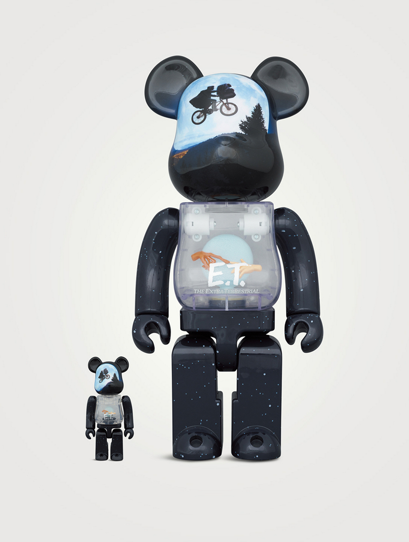 BEARBRICK E.T. Light Up Version100% & 400% Be@rbrick Set | Holt