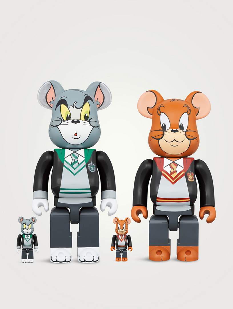 BEARBRICK Tom & Jerry Hogwarts 100% & 400% Be@rbrick Set | Holt