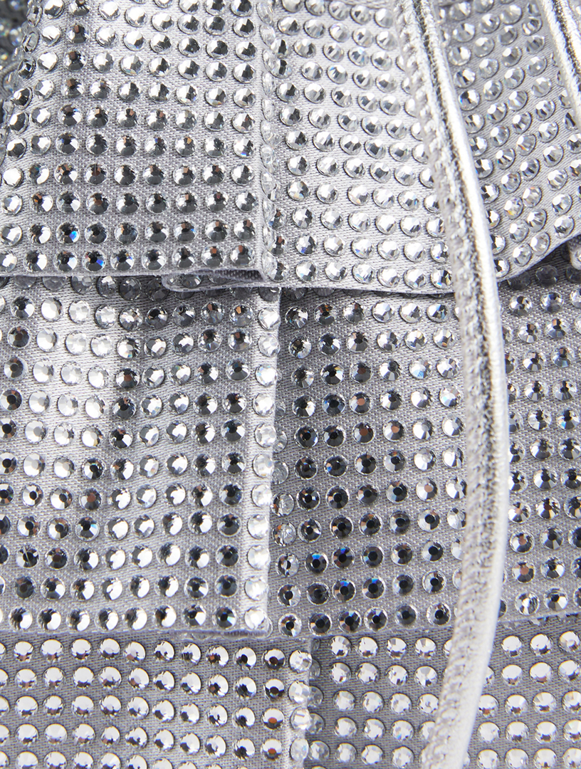 Fullbead Ruffled Pouch Bag