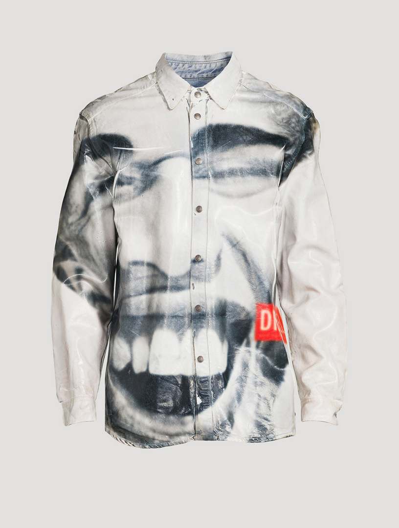Face Denim Shirt