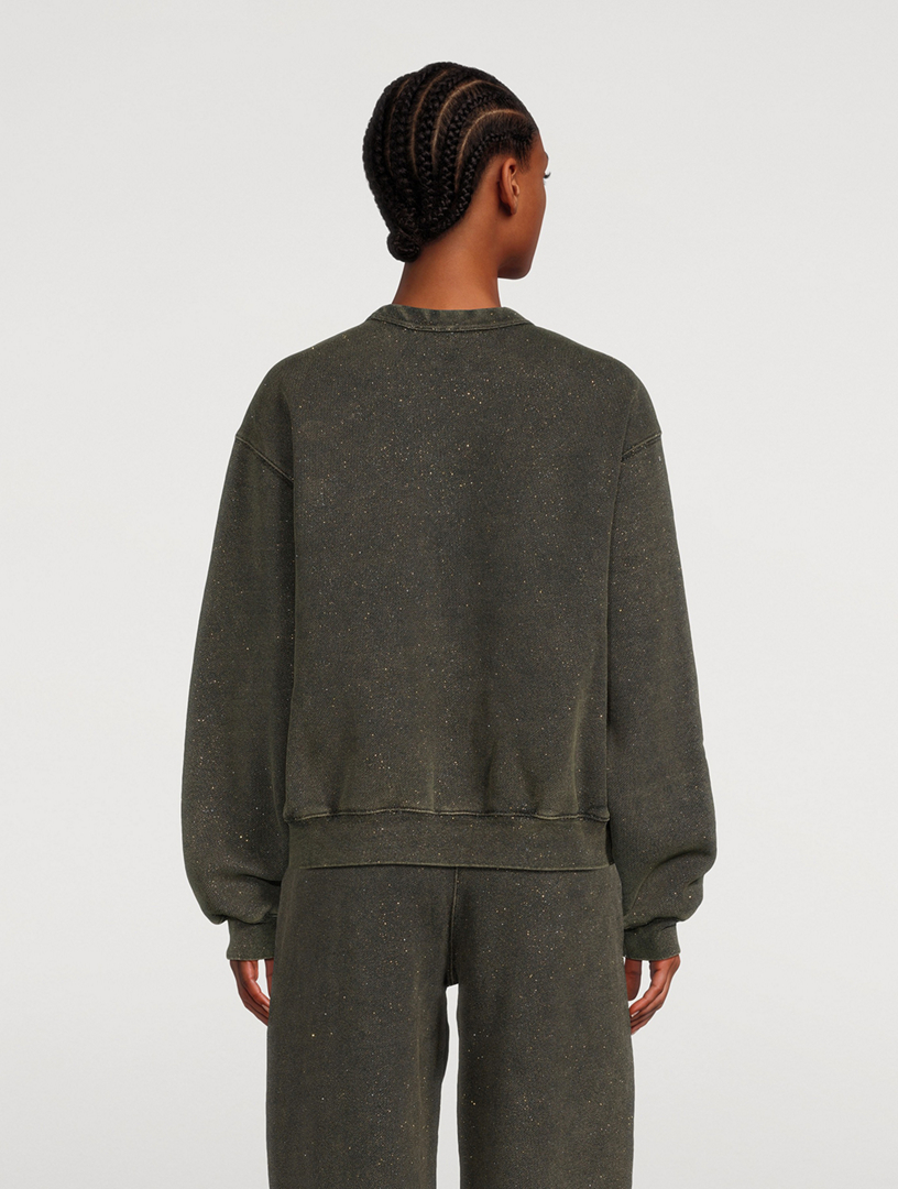 Glitter Essential Terry Sweatshirt