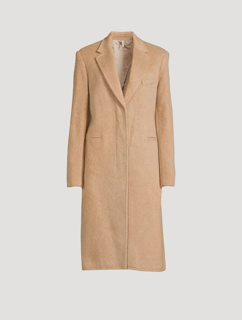 Helmut lang wool outlet coat