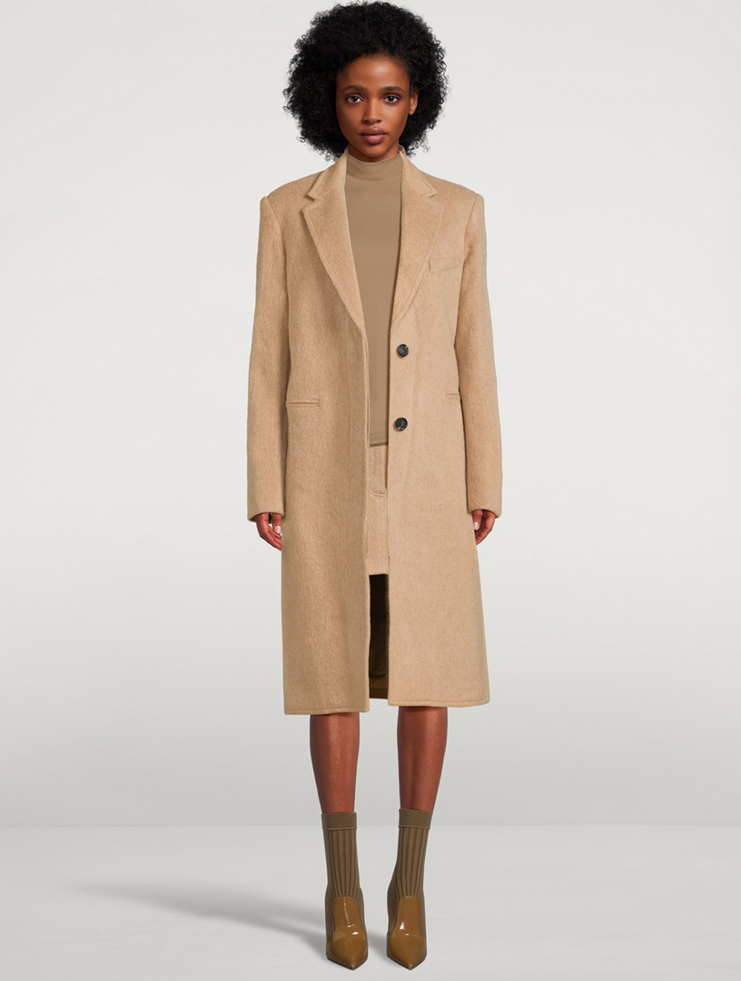 Helmut lang wool store blend coat