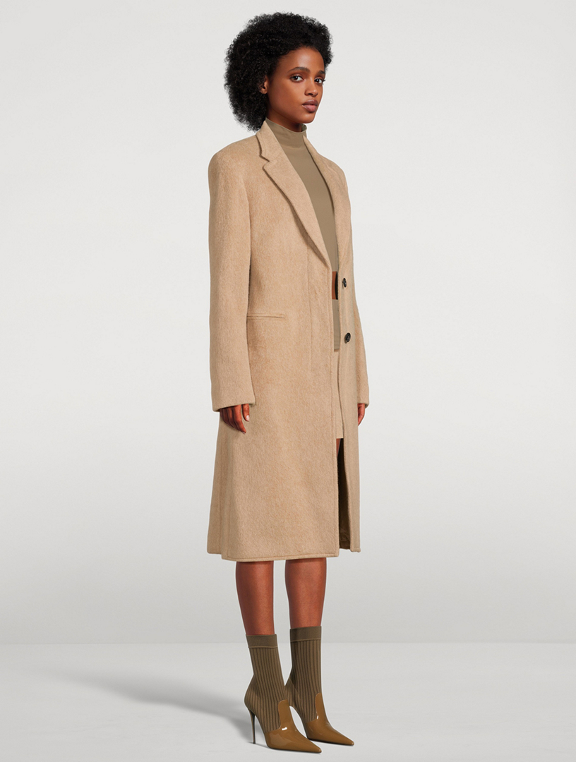 HELMUT LANG Wool Blend Coat Holt Renfrew