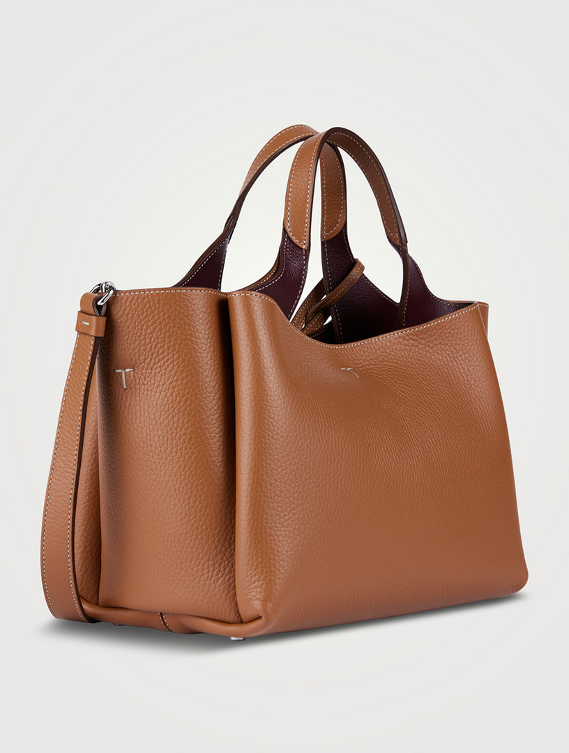 TOD'S Mini T Timeless Leather Tote Bag | Holt Renfrew