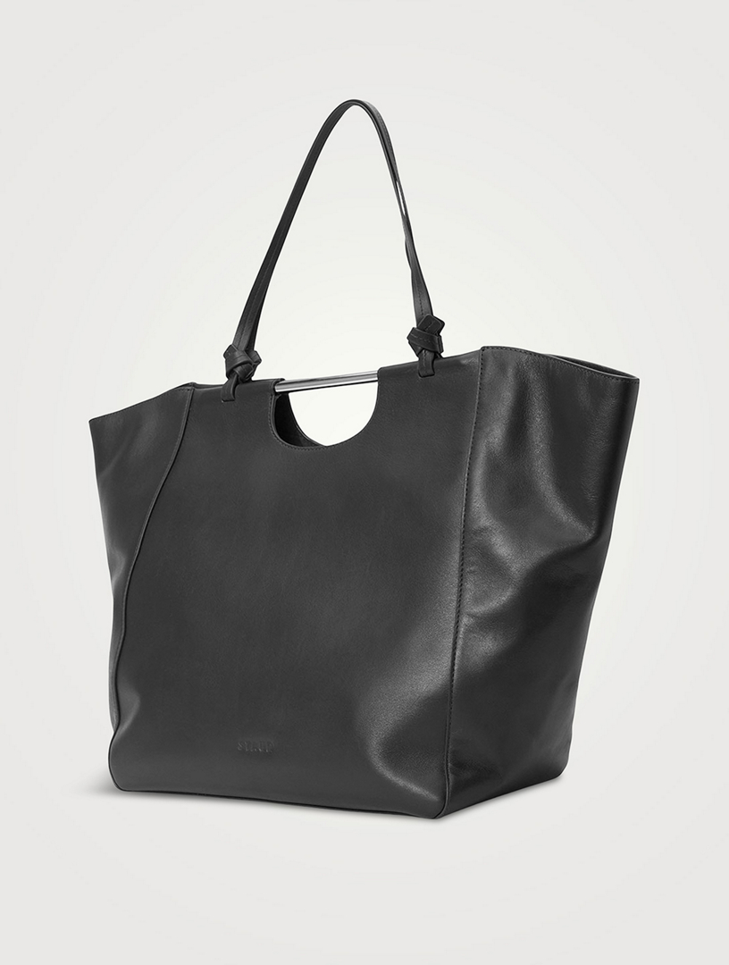 STAUD Mar Leather Tote Bag | Holt Renfrew