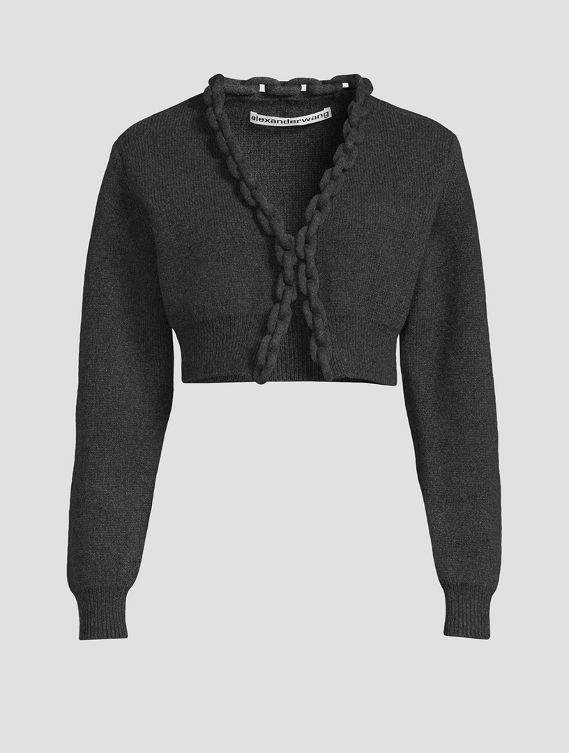 Cropped cardigan - ALEXANDER WANG - Giordano Boutique