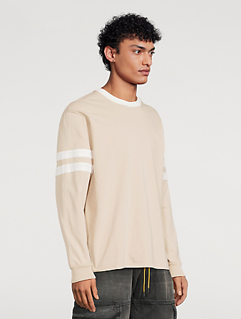 REIGNING CHAMP Conference Long-Sleeve T-Shirt  Beige