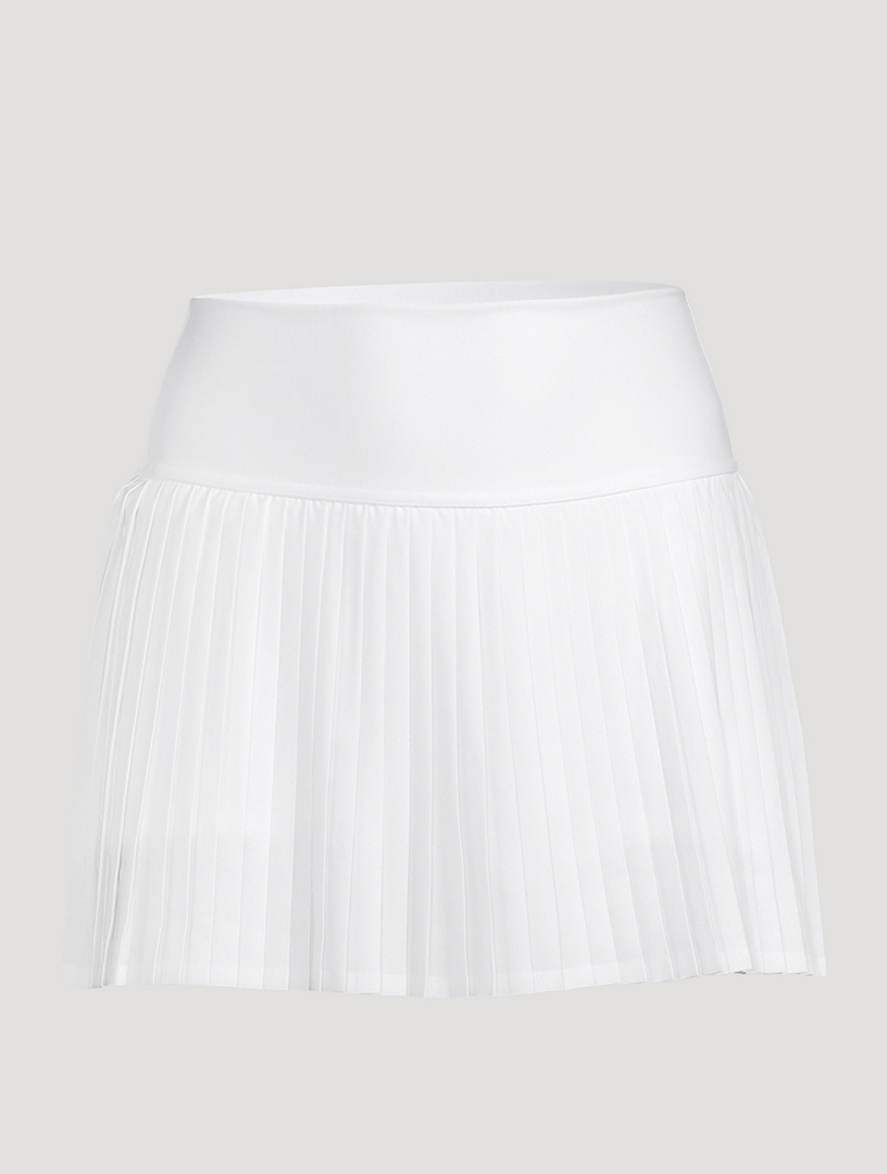ALO YOGA Grand Slam Tennis Skirt  White