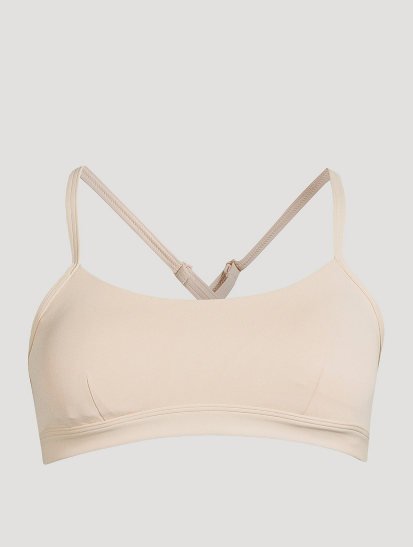ALO YOGA Airlift Intrigue Bra  Beige