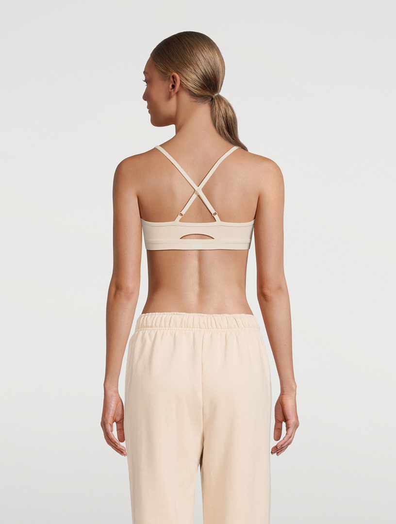 ALO YOGA Airlift Intrigue Bra  Beige