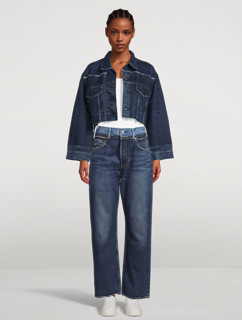 Boulder Wide-Leg Jeans