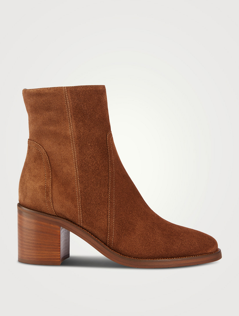 Janella Suede Ankle Boots