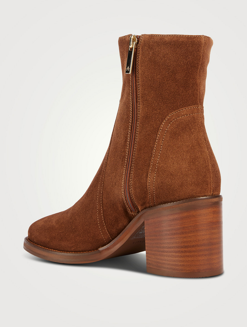 Janella Suede Ankle Boots