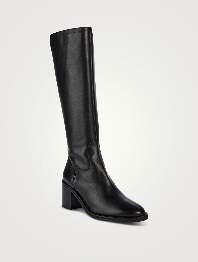 AQUATALIA Bottes au genou Josephina en cuir Holt Renfrew