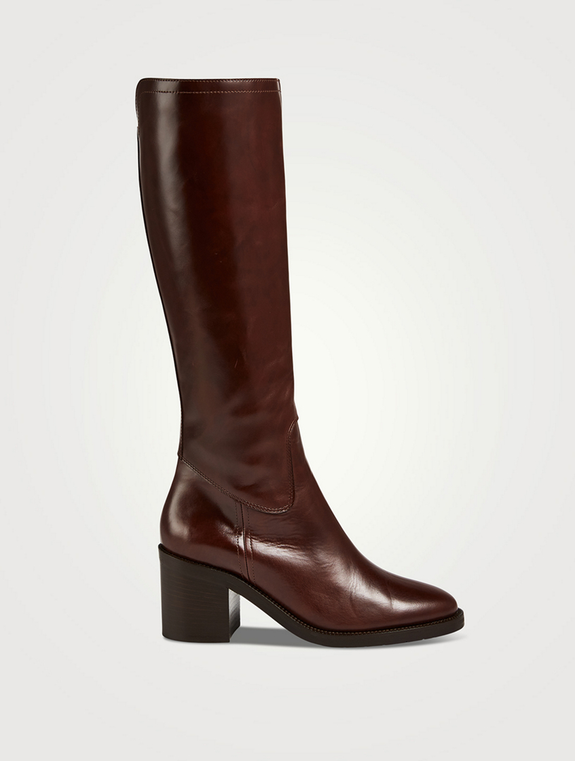 AQUATALIA Josephina Leather Knee High Boots Holt Renfrew