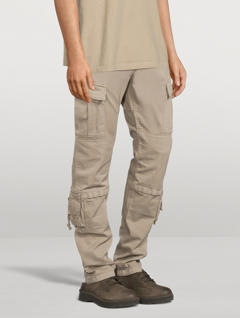 Shop John Elliott Slim-Fit Cargo Pants