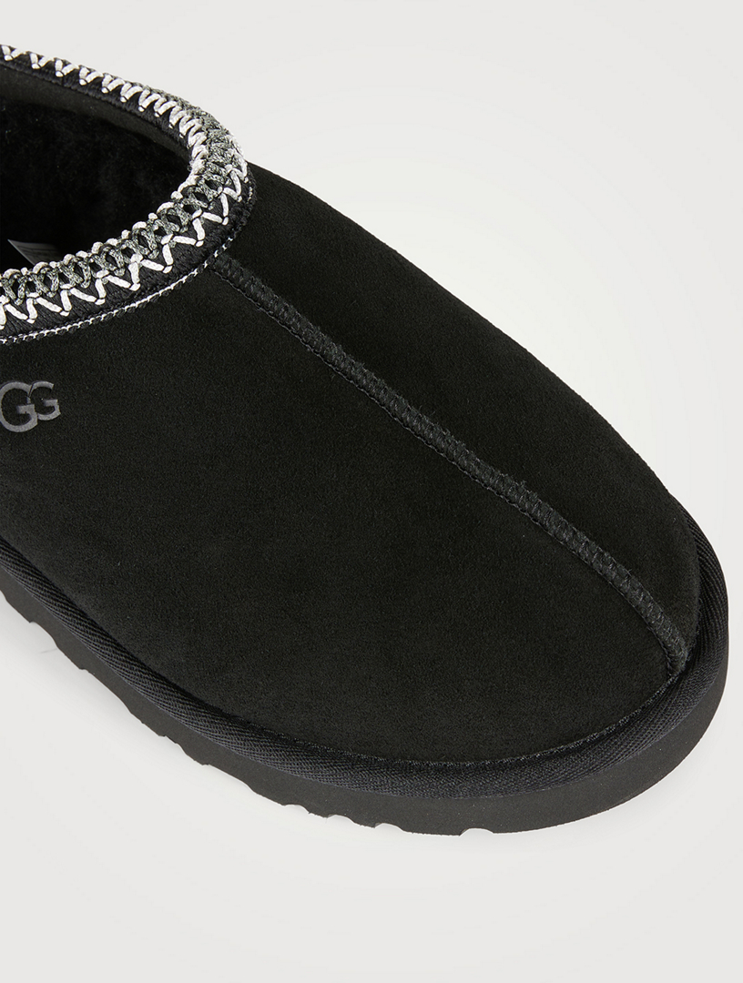 Black white and grey ugg slippers best sale