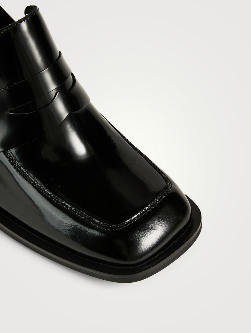 Patent Leather Penny Loafers