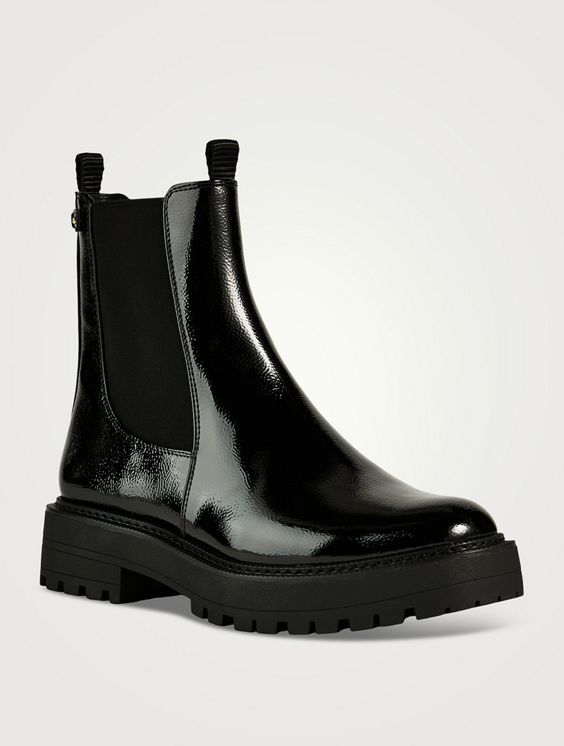 SAM EDELMAN Laguna Patent Leather Chelsea Boots | Holt Renfrew