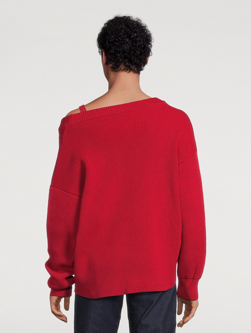 JACQUEMUS La Maille Sargas Wool-Blend Sweater | Holt Renfrew