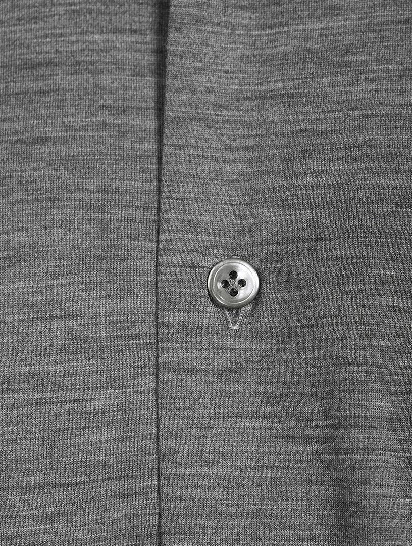Extra Fine Wool Dress Shirt